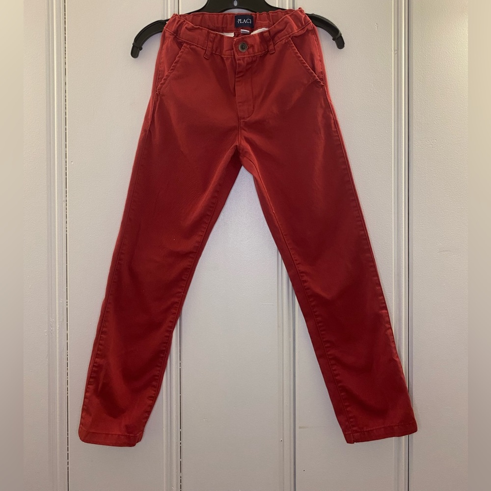 Boy's Children's Place Cotton Khaki Pants Size: 10